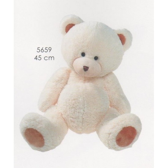 Αρκουδάκι Χρώμα Άσπρο 45cm